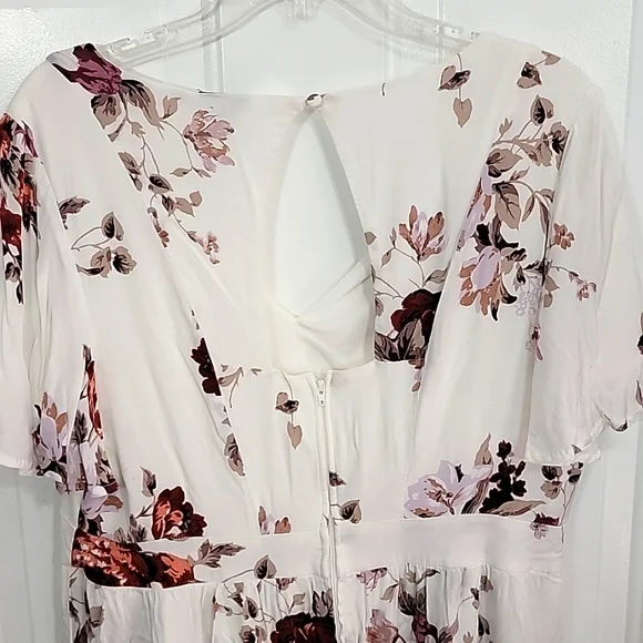 ALTERED - Torrid Hi-Low Floral Dress - Picture 3 of 6